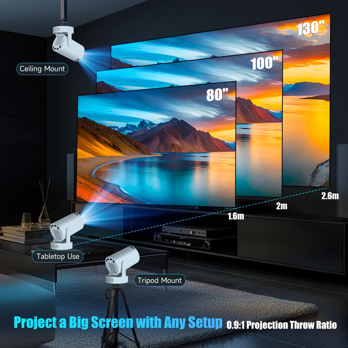 FarawayWindow™ Projector